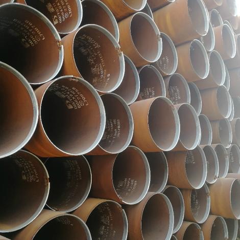 Spiral welded steel pipe